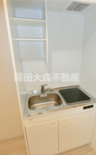 MELDIAメルディア蒲田のキッチン|IHキッチン