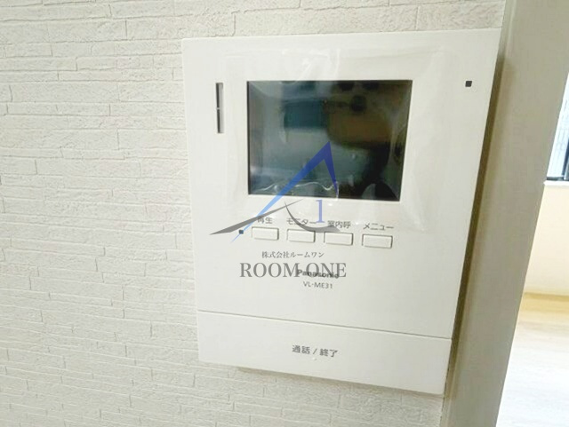 サンハイム久が原のセキュリティ|モニター付インターホンです。