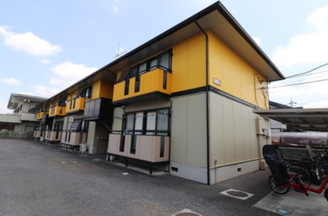 セジュール小林の外観|2階建てのアパート！