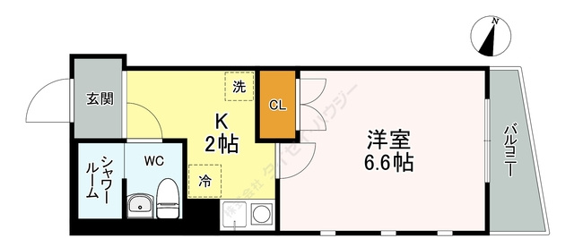 Ａｍａｘ駒大の間取り