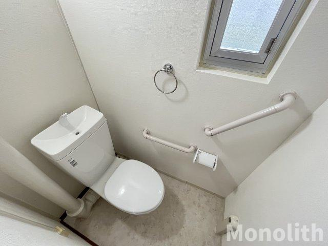 鶴山台46号棟のトイレ