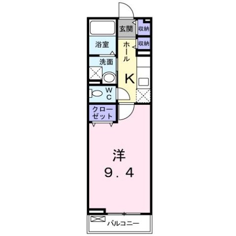 Ｍ－ティアラⅡの間取り