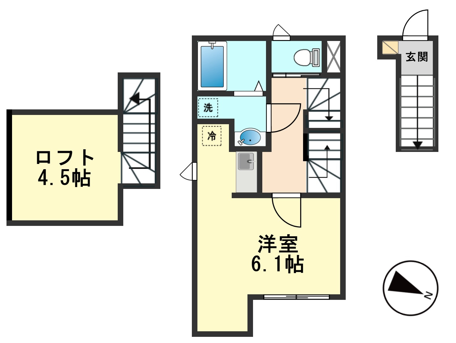 BRILLIANT HK4の間取り