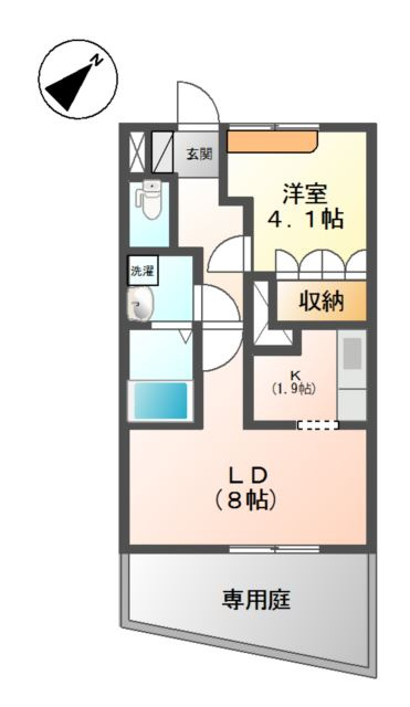 フィオーレの間取り
