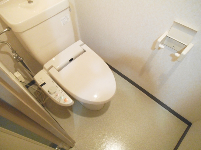 グランドール神谷のトイレ|ウォシュレット付きのトイレです！