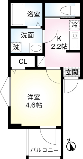 north crestの間取り