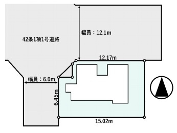 上尾市泉台3丁目　中古一戸建ての区画図|1号棟
