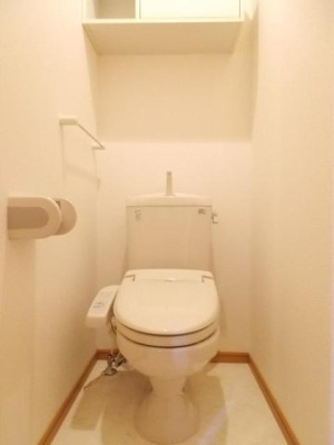 【トイレ】 | アンヴィラージュ　Ｃ | ゆったりとした空間のトイレです