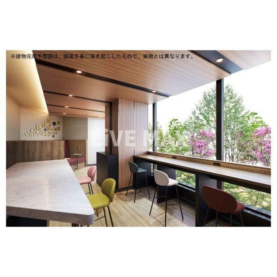 【ロビー】ザ・パークハビオ中野富士見町ガーデン