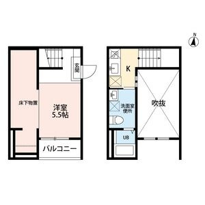 VIVA米野Ⅱの間取り