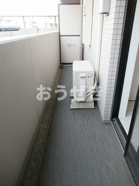 ＡＲＣＯＢＡＬＥＮＯ　ＩＴＡＢＡＳＨＩＳＡＫＵＲＡＧＡＷＡのバルコニー