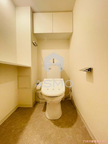 【トイレ】 | サンマイン北浜 | ※同マンション別部屋参考写真
