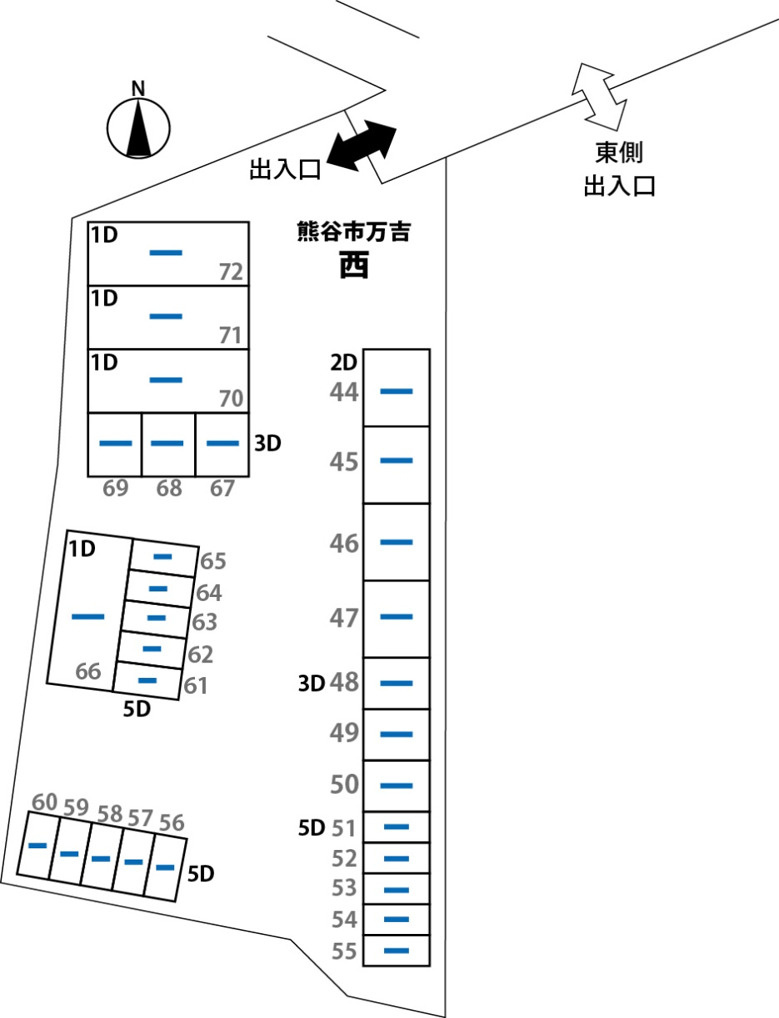 アルストレージ熊谷市万吉（西）の間取り
