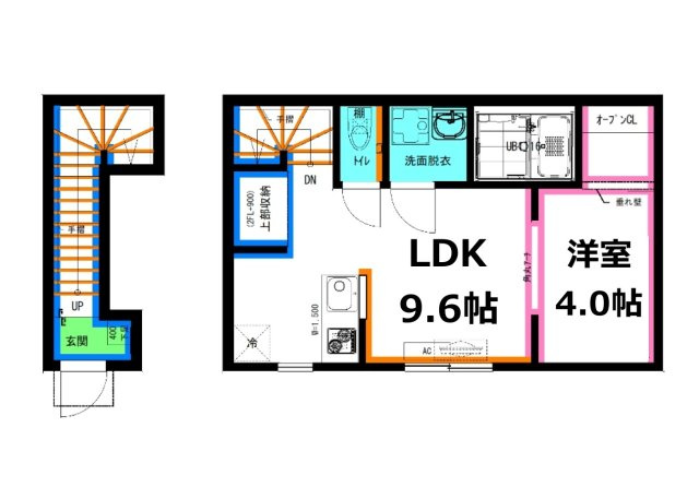 【間取り】 | RadIAnce桜本町【名古屋市賃貸・デザイナーズ】