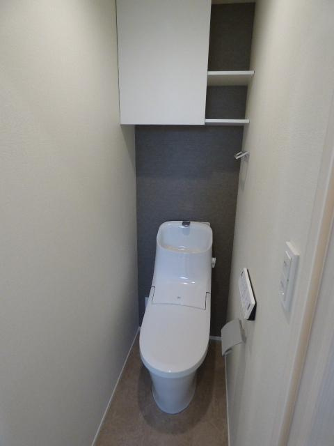 川崎市多摩区枡形４丁目の賃貸マンションのトイレ