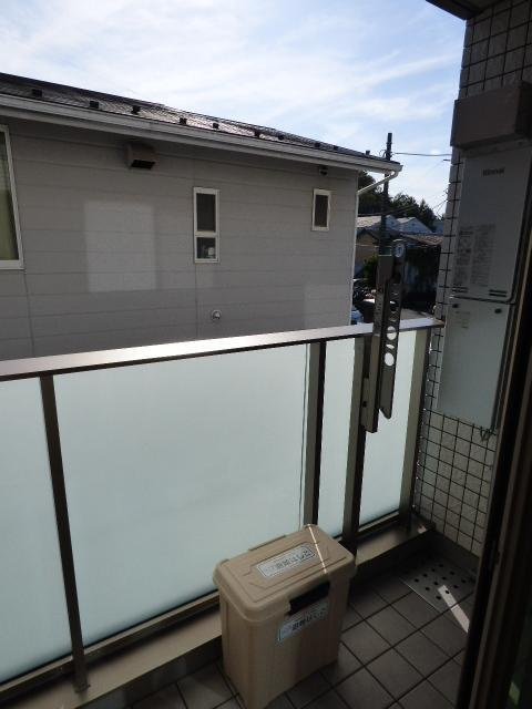 川崎市多摩区枡形４丁目の賃貸マンションのバルコニー