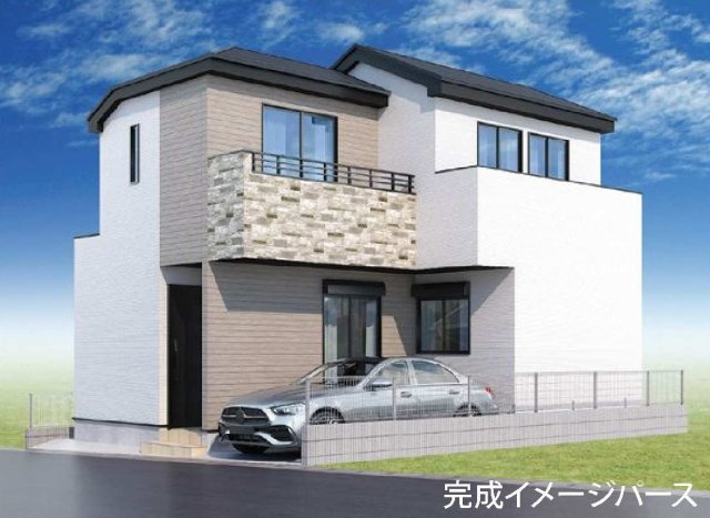 【横浜市保土ケ谷区権太坂1丁目10-20新築戸建て】★仲介手数料無料★（権太坂小学校・境木中学校）の外観パース