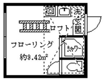 フェリスパテオの間取り|間取りです。