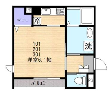 マ・メゾンの間取り