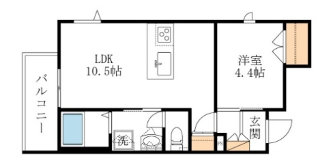 ロオジエの間取り|★開放感のある間取り★