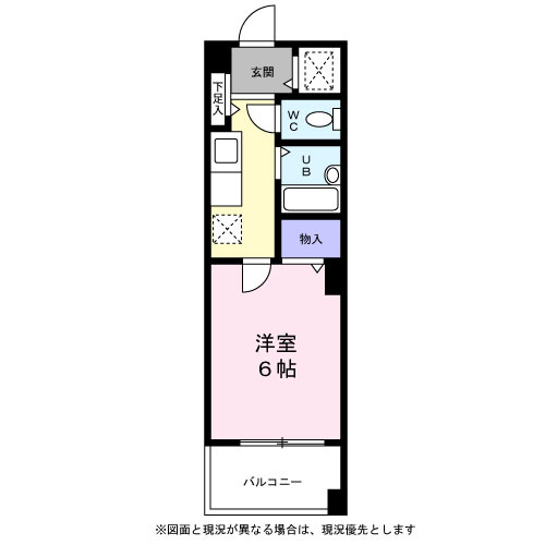 ラフィネパルク新浜の間取り