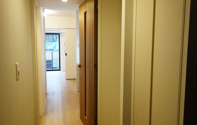 パークアクシス西馬込の玄関|※写真は同タイプ住戸です。