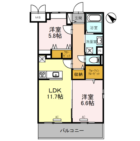 【間取り】 | 石田シティ新都心