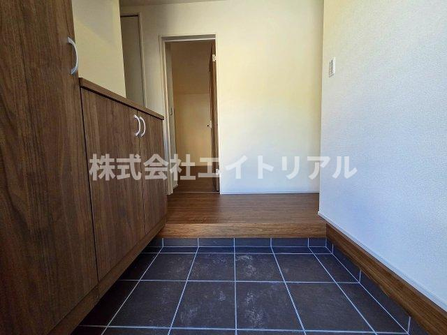 加茂郡八百津町八百津　新築戸建　全1棟の玄関