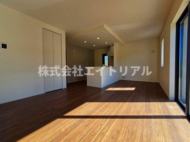 加茂郡八百津町八百津　新築戸建　全1棟の居間・リビング