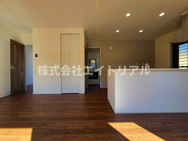加茂郡八百津町八百津　新築戸建　全1棟の居間・リビング