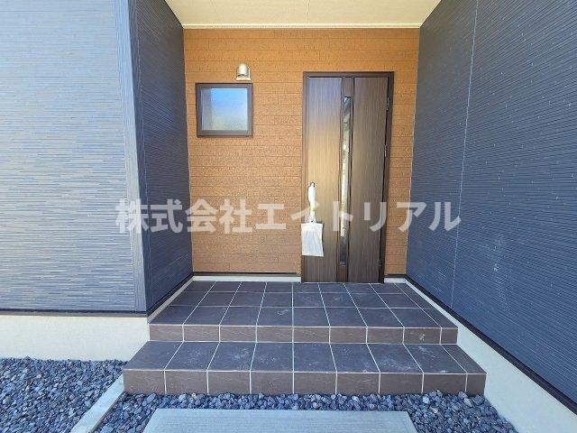 加茂郡八百津町八百津　新築戸建　全1棟の玄関