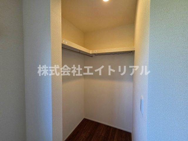 加茂郡八百津町八百津　新築戸建　全1棟の収納|洋室5.2帖　ウォークインクローゼット