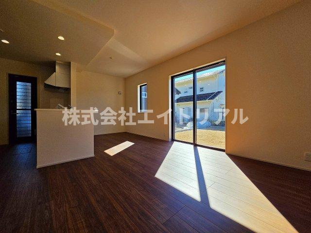 加茂郡八百津町八百津　新築戸建　全1棟の居間・リビング