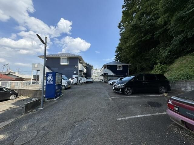 リバーハイムⅢの駐車場