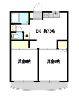 【間取り】 | 上の山ハイツ壱番館