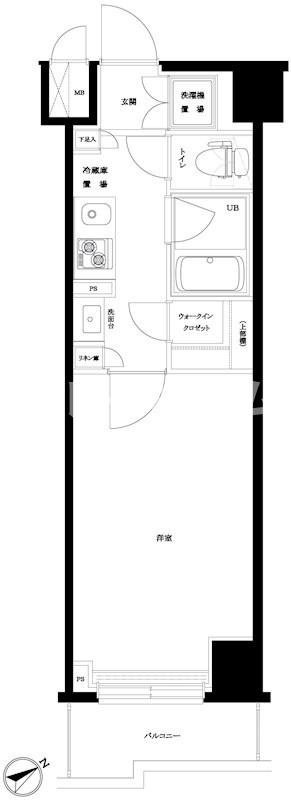 ルーブル南馬込参番館の間取り