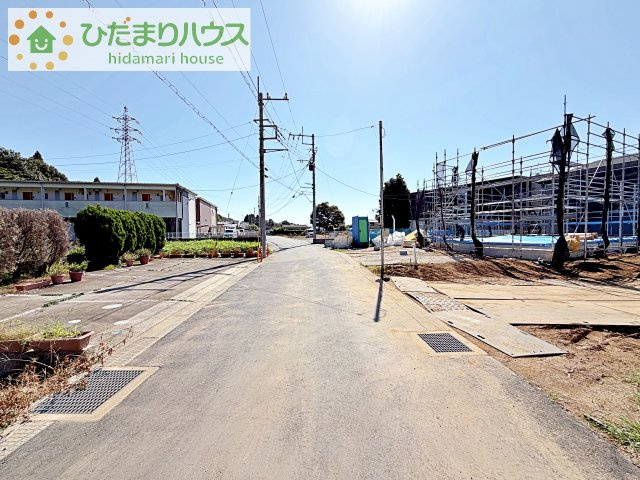 【前面道路含む現地写真】 | つくば市要4期　新築戸建　3号棟 | 10/11撮影