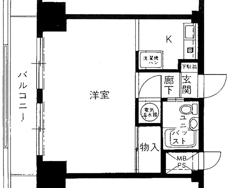 ダイアパレス津田沼の間取り|間取りです。