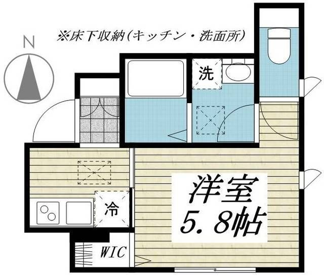 メゾン三田綱町の間取り