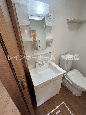 クラージュ橋本※初期費用分割後払いサービス利用可能物件の独立洗面台