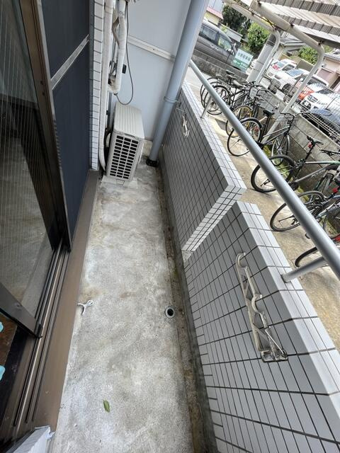調布市小島町３丁目の賃貸マンションのバルコニー|※他部屋参考
