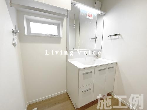 【仲介手数料０円】茅ヶ崎市東海岸北Ⅱ　新築一戸建て　全2棟の独立洗面台|茅ヶ崎市東海岸北Ⅱ　新築一戸建て　全2棟