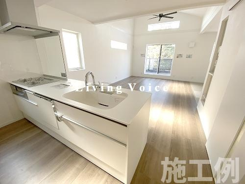 【仲介手数料０円】茅ヶ崎市東海岸北Ⅱ　新築一戸建て　全2棟のキッチン|茅ヶ崎市東海岸北Ⅱ　新築一戸建て　全2棟