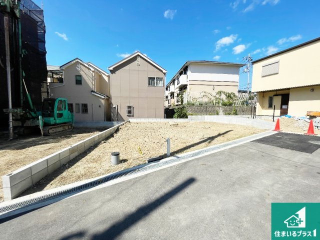 豊中市東泉丘　第2期　新築一戸建ての外観|現在の進捗状況です！順調に作業進行中、完成が待ち遠しいです！詳細の間取り等、お気軽にお問い合わせください！