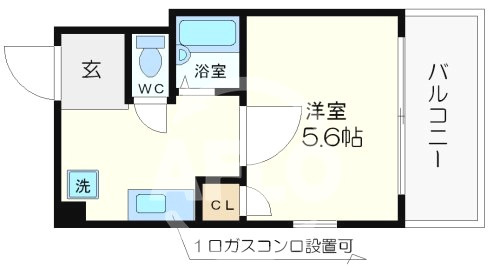 ルミエール西長堀の間取り|ルミエール西長堀　間取り