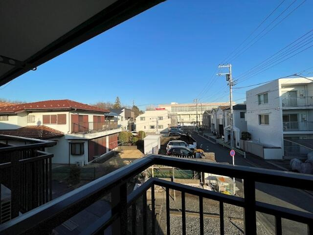 府中市緑町２丁目のアパートの展望