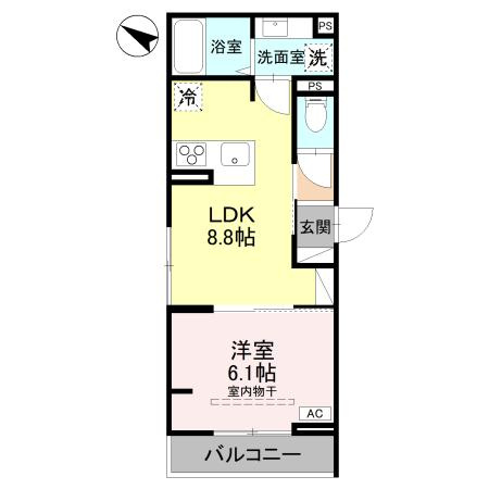 【間取り】 | D-Sereno宮戸