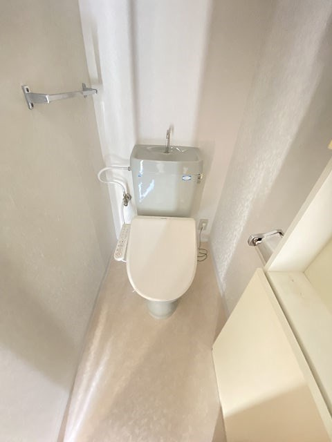 尼崎市武庫之荘東２丁目のアパートのトイレ|落ち着いたトイレです