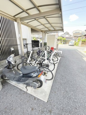 【その他共用部分】 | プランドール　Ｍ | 駐輪場です。