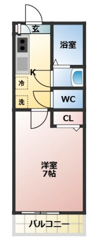 I-court CHIBAの間取り